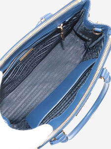 Prada Blue Saffiano Galleria 2way bag