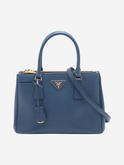 Blue Saffiano Galleria 2way bag Shoulder bags Prada 