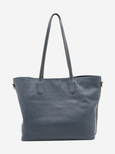 Prada Dark blue Saffiano leather 2way tote bag