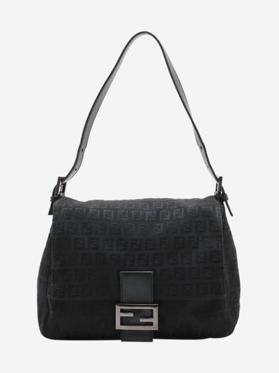 Black Zucchino Mamma Baguette bag Shoulder bags Fendi 