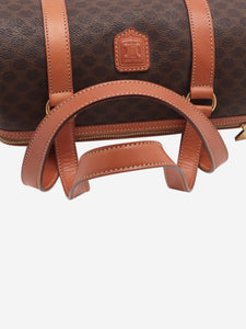 Celine Brown Macadam PVC and leather bag