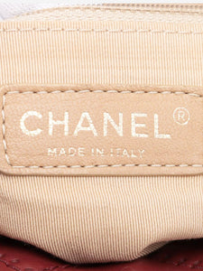 Chanel Burgundy 2011 Wild Stitch leather shoulder bag