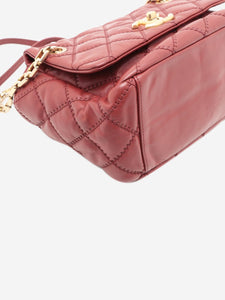 Chanel Burgundy 2011 Wild Stitch leather shoulder bag