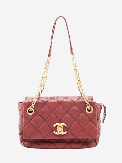 Burgundy 2011 Wild Stitch leather shoulder bag Shoulder bags Chanel 