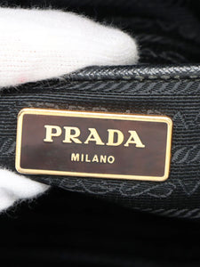 Prada Black Saffiano Galleria 2way bag