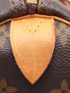 Louis Vuitton Brown vintage 1998 Monogram Speedy 30 bag