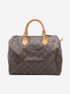 Louis Vuitton Brown vintage 1998 Monogram Speedy 30 bag