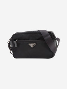 Prada Black Tessuto nylon shoulder bag