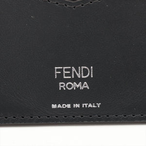 Fendi Brown FF Zucca card case