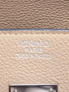 Hermes Neutral 2006 Birkin 35 bag in Togo leather