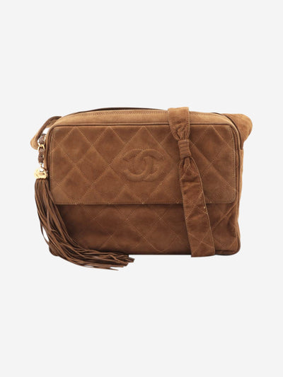 Brown vintage 1994 suede diamond-quilted shoulder bag Shoulder bags Chanel 