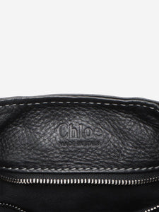 Chloe Black Paddington leather top handle bag