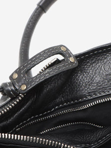 Chloe Black Paddington leather top handle bag