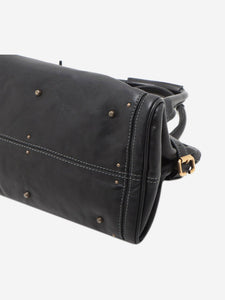 Chloe Black Paddington leather top handle bag