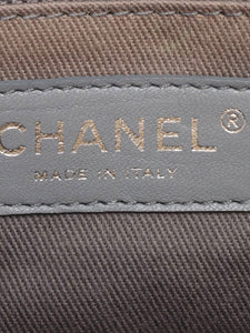 Chanel Black 2012 Ultra Stitch leather chain tote bag
