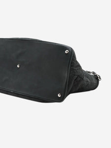 Chanel Black 2012 Ultra Stitch leather chain tote bag