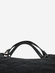 Chanel Black 2012 Ultra Stitch leather chain tote bag