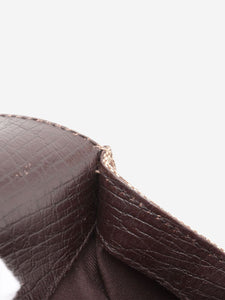 Gucci Brown GG canvas Sherry Line shoulder bag
