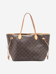 Louis Vuitton Brown 2007 Monogram Neverfull MM tote bag