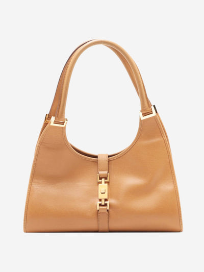 Tan leather Jackie bag Shoulder bags Gucci 