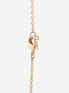 Christian Dior Gold Clair D Lune necklace