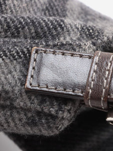 Fendi Grey Zucca Mamma Baguette shoulder bag