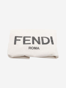Fendi Grey Zucca Mamma Baguette shoulder bag