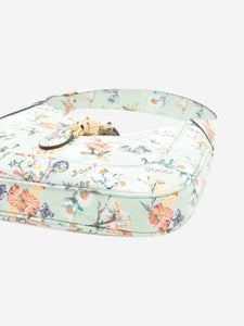 Gucci Green Jackie 1961 floral shoulder bag
