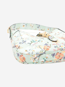 Gucci Green Jackie 1961 floral shoulder bag