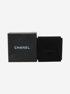 Chanel Gold Coco Mark A18V flower-drop earrings