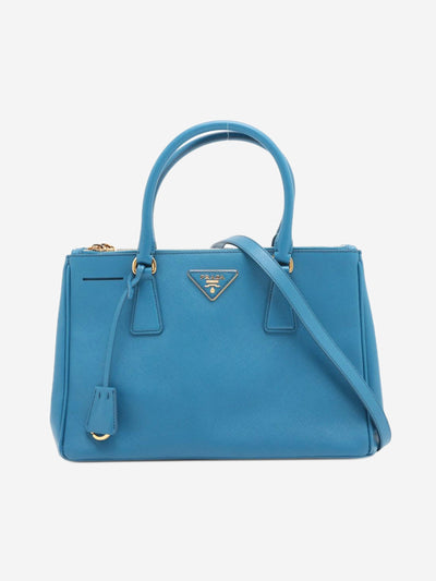 Blue Saffiano Galleria 2way bag Shoulder bags Prada 