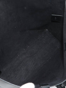 Saint Laurent Black Paris Sac Shopping leather tote