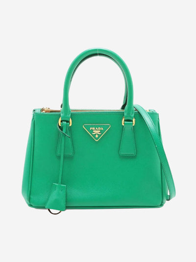Green Saffiano Lux leather 2way bag Shoulder bags Prada 