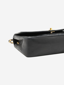 Chanel Black vintage 1989 lambskin Diana Single Flap bag