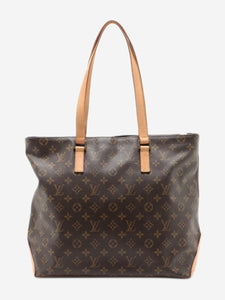 Louis Vuitton Brown vintage 2002 Monogram Cabas Mezzo tote bag