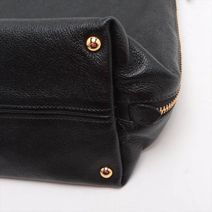 Miu Miu Black leather tote bag