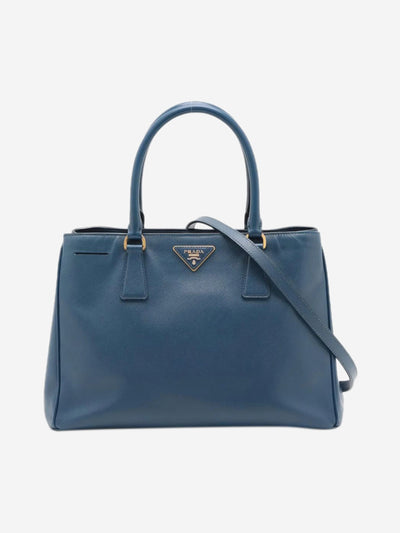 Blue Galleria Saffiano leather 2way bag Shoulder bags Prada 