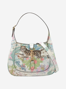 Gucci Multicolour Jackie 1961 leather shoulder bag