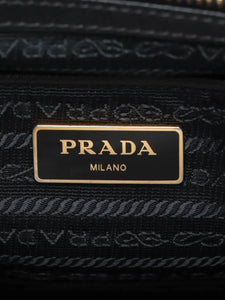Prada Black Saffiano Galleria 2way bag