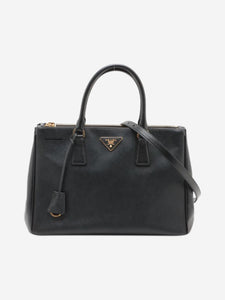 Prada Black Saffiano Galleria 2way bag