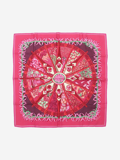 Pink silk spices scarf Scarves Hermes 