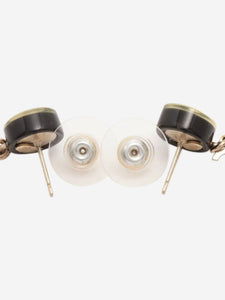 Chanel Black Coco Mark 05A earrings