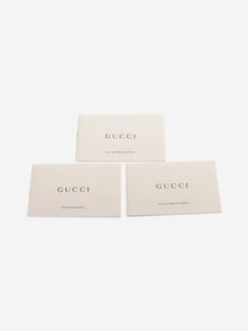 Gucci Brown Les Pommes GG Supreme 2way bag