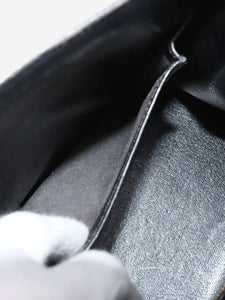 Hermes Noir vintage 1997 Kelly 35 Serie bag in Box Calf leather