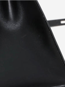 Hermes Noir vintage 1997 Kelly 35 Serie bag in Box Calf leather