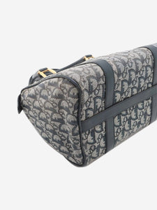 Dior Blue vintage 2004 Trotter canvas bag