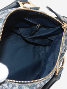 Dior Blue vintage 2004 Trotter canvas bag