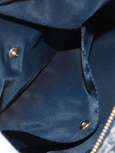 Dior Blue vintage 2004 Trotter canvas bag