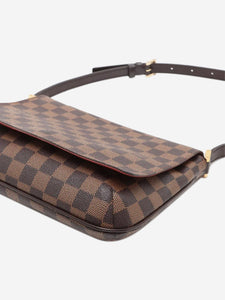 Louis Vuitton Brown vintage 2004 Damier Ebene Musette Tango shoulder bag