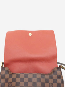 Louis Vuitton Brown vintage 2004 Damier Ebene Musette Tango shoulder bag